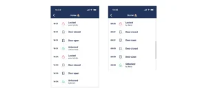 Prikaz u aplikaciji - otvori vrata - Tedee-HR