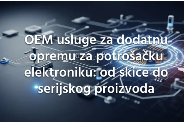 OEM usluge za dodatnu opremu za potrošačku elektroniku od skice do serijskog proizvoda