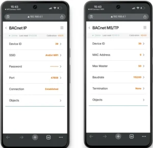 BACnet IP_BACnet MS_TP