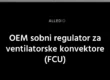 OEM sobni regulator za ventilatorske konvektore (FCU)
