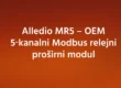 Alledio MR5 – OEM 5‑kanalni Modbus relejni proširni modul