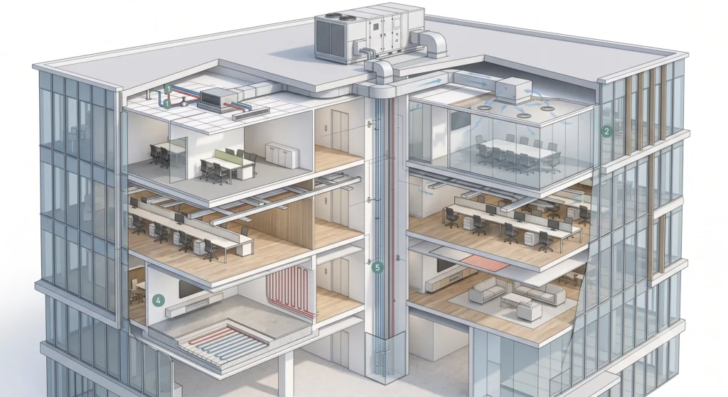 HVAC primjene za inteligentnu regulaciju prostora