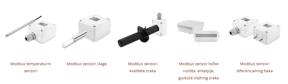 Modbus Senzori, RS485 Osjetnici